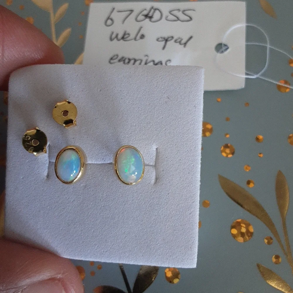 COPY - Welo opal earrings - Picture 7 of 7